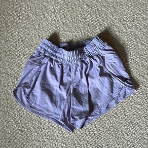 Lavender Lululemon shorts size 4